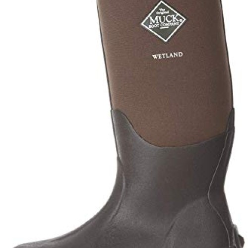 Muck Wetland Rubber Premium Mens Field Boots,Bark,Mens 12 M/Wome...