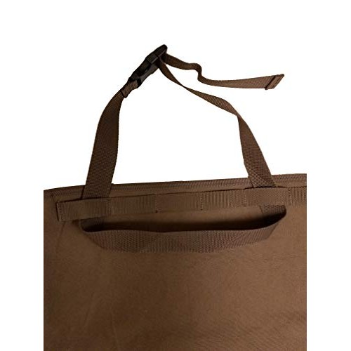 Mud River Brown Two Barrel Double Seat Cover, Brown, X-Large