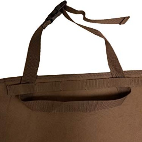 Mud River Brown Two Barrel Double Seat Cover, Brown, X-Large