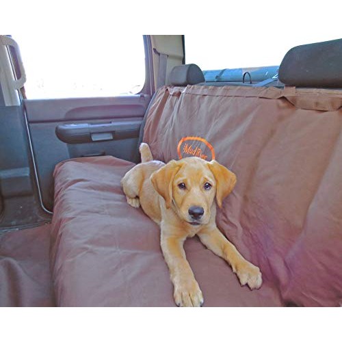 Mud River Brown Two Barrel Double Seat Cover, Brown, X-Large