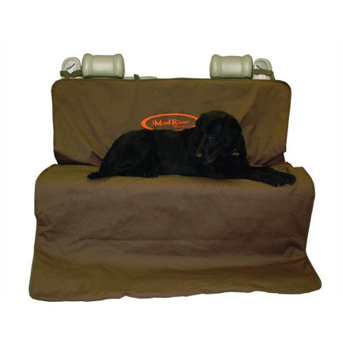 Mud River Brown Two Barrel Double Seat Cover, Brown, X-Large