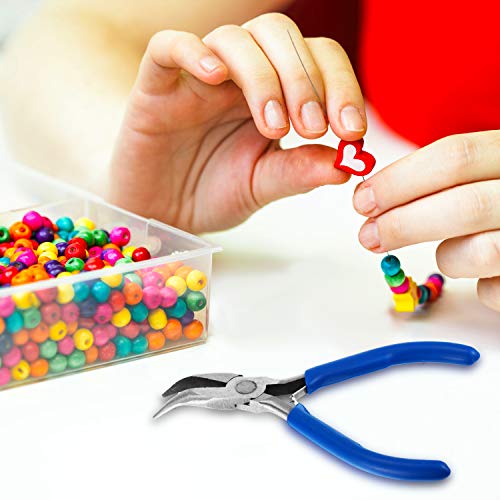 3 Pieces Jewelry Pliers Set Includes 6-in-1 Bail Making Looping Pl...