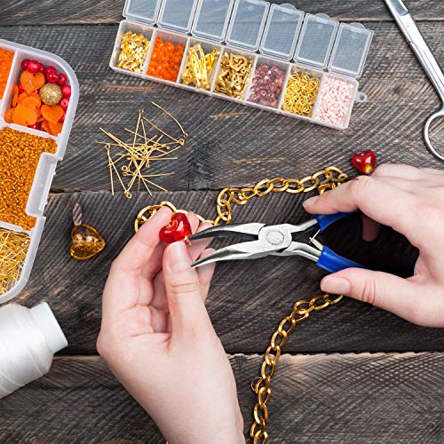 3 Pieces Jewelry Pliers Set Includes 6-in-1 Bail Making Looping Pl...