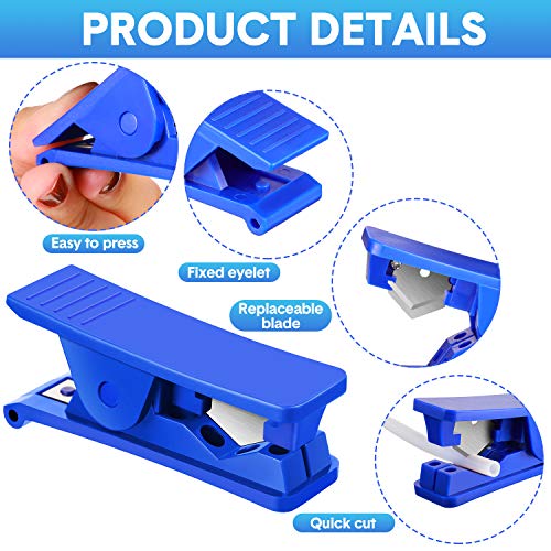3 Pieces PTFE Tube Cutter Pipe Tube Hose Cutter Pipe Cutter Accura...