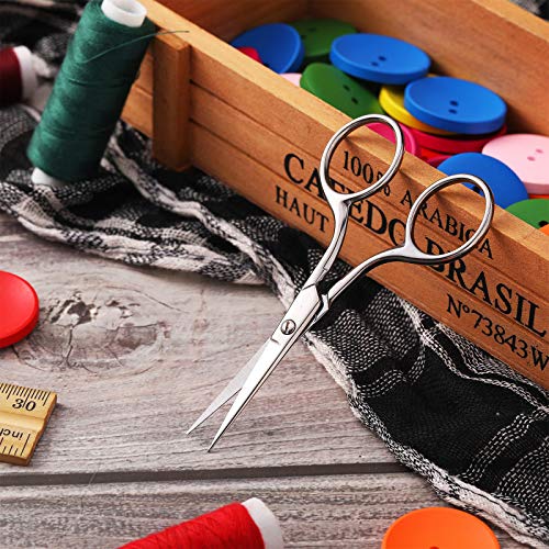 3 Pieces Small Precision Embroidery Scissors Mini Thread Scissors ...