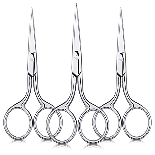 3 Pieces Small Precision Embroidery Scissors Mini Thread Scissors ...