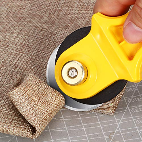 36 Packs Rotary Cutter Blades Replacement Blades Compatible with F...