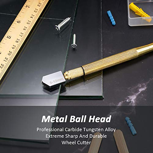 Glass Cutter Tool Mirror Cutting Tool with 2-6 mm, 5-12 mm, 12-20 ...