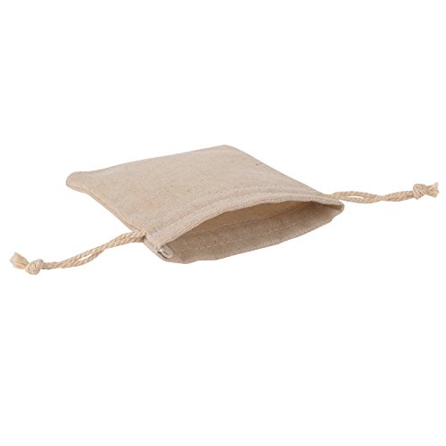 Mudder 20 Pack Cotton Muslin Bags Drawstring Muslin Bag for Weddin...