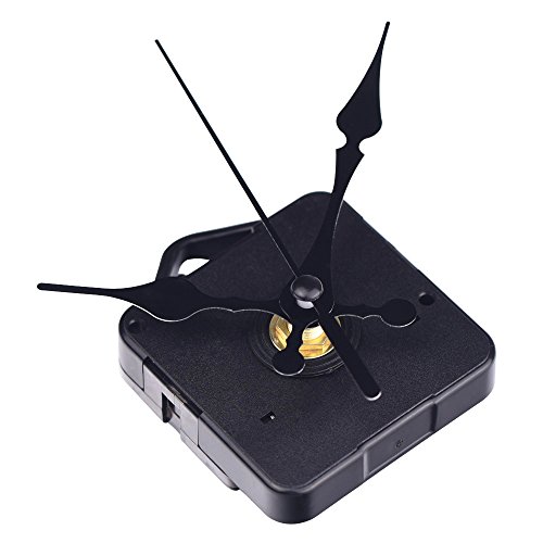 Mudder Quartz Clock Movements Mechanism Parts, 3/25 Inch Maximum D...