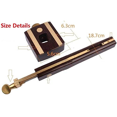Luxury British Indonesia Ebony+Pure Copper Wearproof Carpenter Woo...