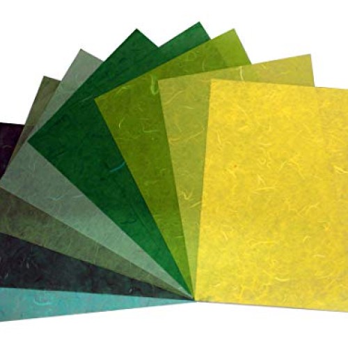 40 Sheets Mulberry Paper Sheet Design Craft Hand Made Art Tissue J...