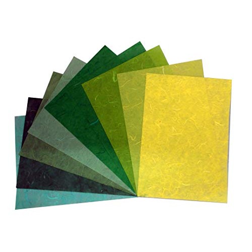 40 Sheets Mulberry Paper Sheet Design Craft Hand Made Art Tissue J...
