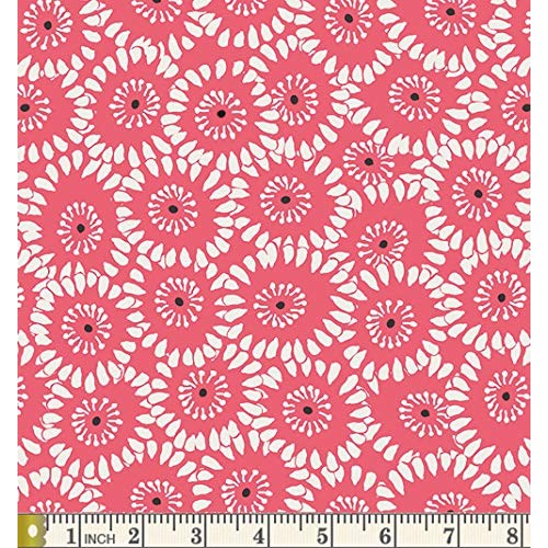 Bright Colors Floral Quilt Bundle | Pink Green White Summer Fat Qu...