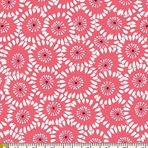 Bright Colors Floral Quilt Bundle | Pink Green White Summer Fat Qu...