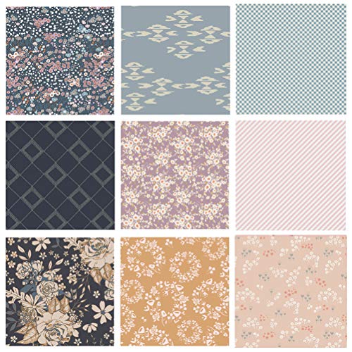 Navy Lavender and Pink Floral Bundle | Spring Colors for Girls Qu...
