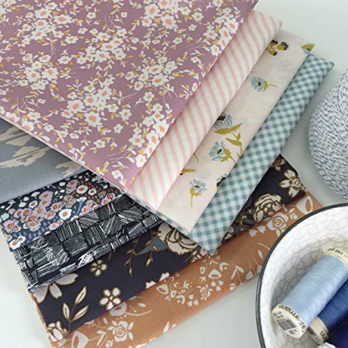 Navy Lavender and Pink Floral Bundle | Spring Colors for Girls Qu...