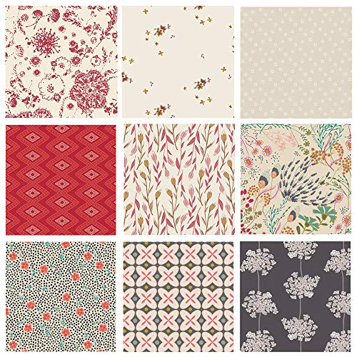 Tea and Biscuits Curated Bundle | Earth Tones Fabric Bundle for Qu...