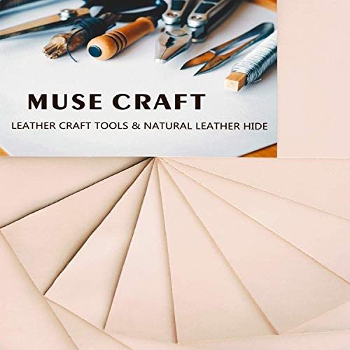 Muse Craft Flawless 12X24 Vegetable Tanned Leather 5-6oz Precu...