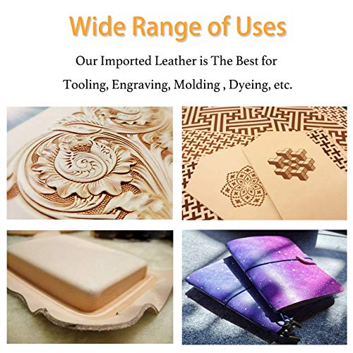 Muse Craft Flawless 12X24 Vegetable Tanned Leather 5-6oz Precu...