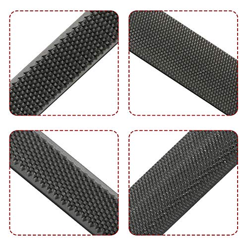 Muye 4 In 1 Mini Carbon Steel Wood Rasp Files Woodworking Rasp Squ...