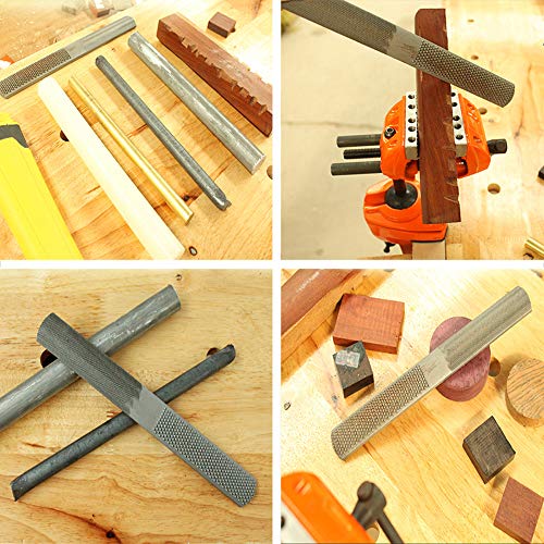 Muye 4 In 1 Mini Carbon Steel Wood Rasp Files Woodworking Rasp Squ...
