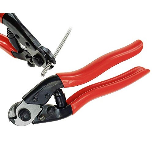 Muzata Stainless Steel Wire Rope Aircraft Bicycle Cable Cutter for...