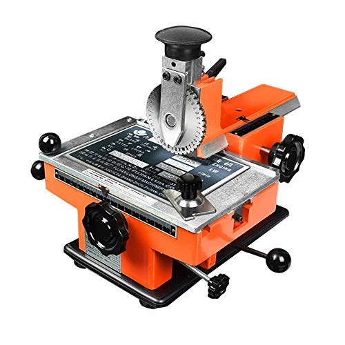 Manual Nameplate Metal Label Stamping Printer Machine Marking Mach...