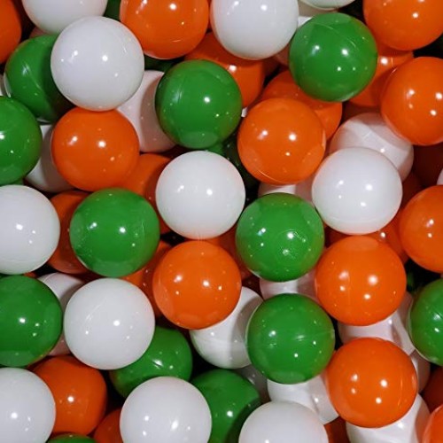Pack of 600 Jumbo 3 Standard Grade Crush-Resist Ball Pit Balls - ...