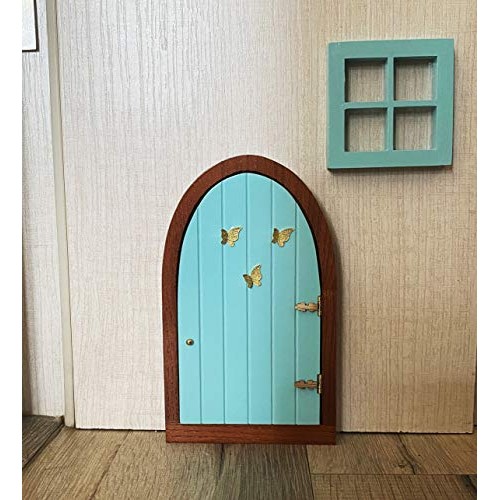 My Enchanting Garden Fairy Door and Fairy Window for Tree Trunk - ...