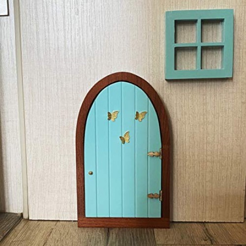 My Enchanting Garden Fairy Door and Fairy Window for Tree Trunk - ...
