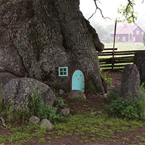 My Enchanting Garden Fairy Door and Fairy Window for Tree Trunk - ...