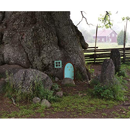 My Enchanting Garden Fairy Door and Fairy Window for Tree Trunk - ...