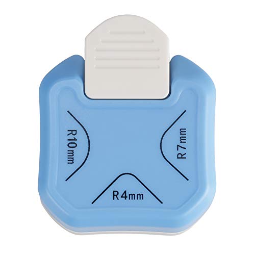 MyArTool 3 in 1 Corner Rounder Punch, 4mm 7mm 10mm 3 Way Corner Cu...
