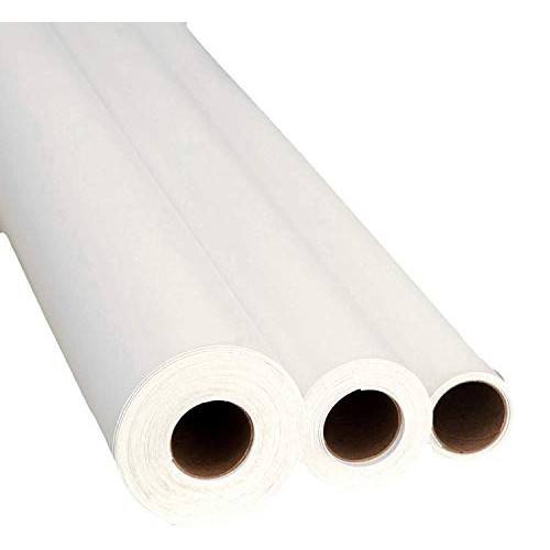 Marine Vinyl Fabric Faux Leather Fabric White 5 Yards by Roll