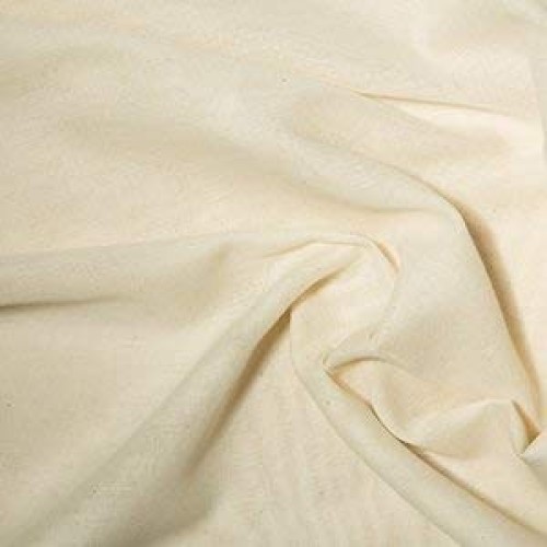 Mybecca 100% Cotton Muslin Fabric,Textile Unbleached, Draping Fabr...