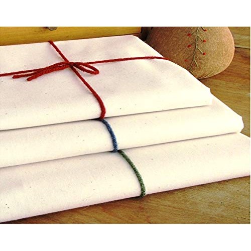 Mybecca 100% Cotton Muslin Fabric/Textile Unbleached, Draping Fabr...