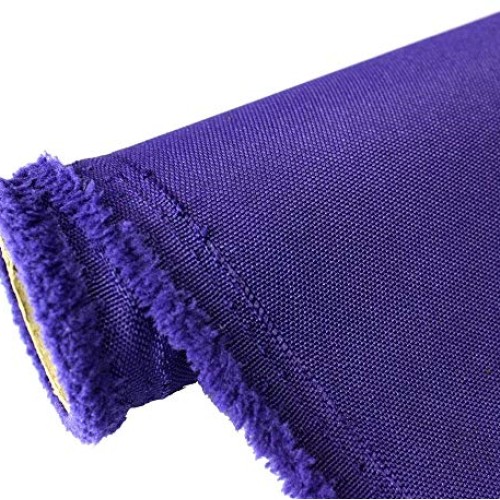 Mybecca Canvas Oxford Polyester Fabric Purple 1 Yard Cut Separate...