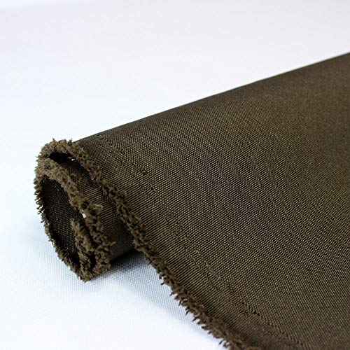 Mybecca Canvas Oxford Polyester Waterproof Fabric Chocolate 1 Yard...
