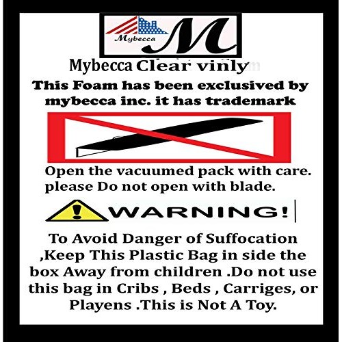 Mybecca Clear Marine Vinyl Gauge 10 54-Inch Wide Sold Folded by Se...