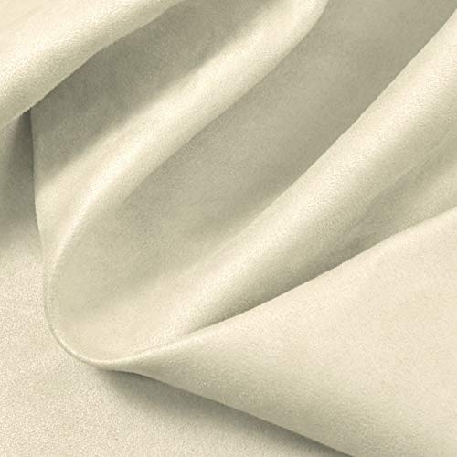 Mybecca Ivory Micro Suede Headliner Microsuede Drapery, Apparel an...