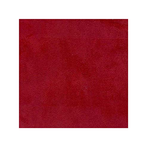 Mybecca Microsuede Red Suede Fabric Upholstery Drapery Furniture C...
