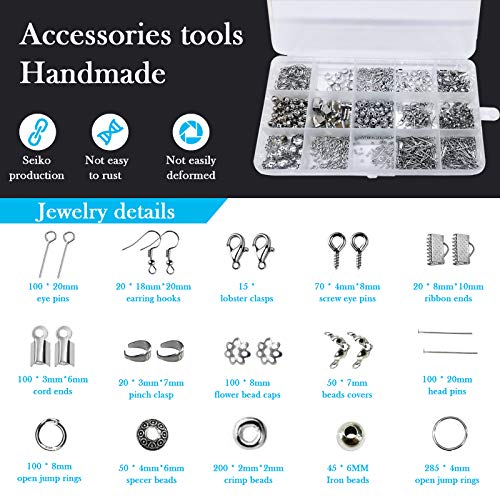Jewelry Making Kit with Jewelry Making Tools, Jewelry Wires and Je...