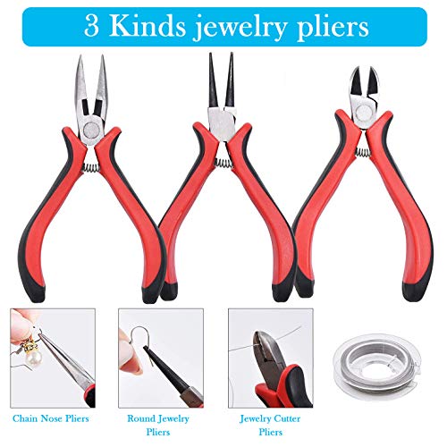 Jewelry Making Kit with Jewelry Making Tools, Jewelry Wires and Je...