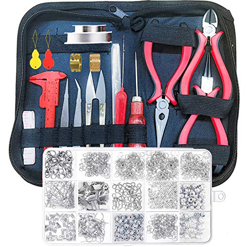 Jewelry Making Kit with Jewelry Making Tools, Jewelry Wires and Je...