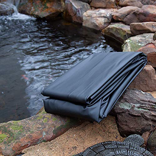 MYOYAY HDPE Rubber Pond Liner 40 Mil,13 ft x 16 ft Pond Skins Line...