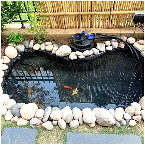 MYOYAY HDPE Rubber Pond Liner 40 Mil,13 ft x 16 ft Pond Skins Line...