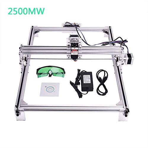 MYSWEETY CNC Engraving Machine Kit, 2500mW 40x50cm DIY Desktop Pri...