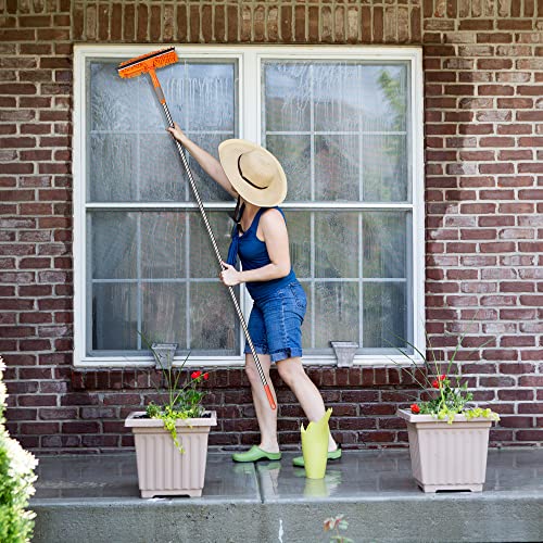 Mytium Window Cleaning Squeegee Kit,2 in 1 Window Squeegee with 5f...