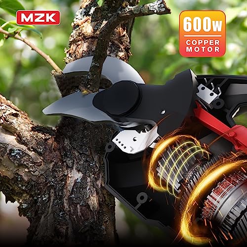 MZK 20V Pole Pruning Shear, Battery Powered Cordless Electric Prun...